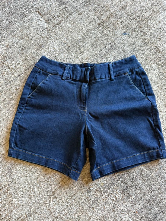 Hybrid & company Pants - Hybrid & company Navy Blue Women's Shorts with Front Pockets